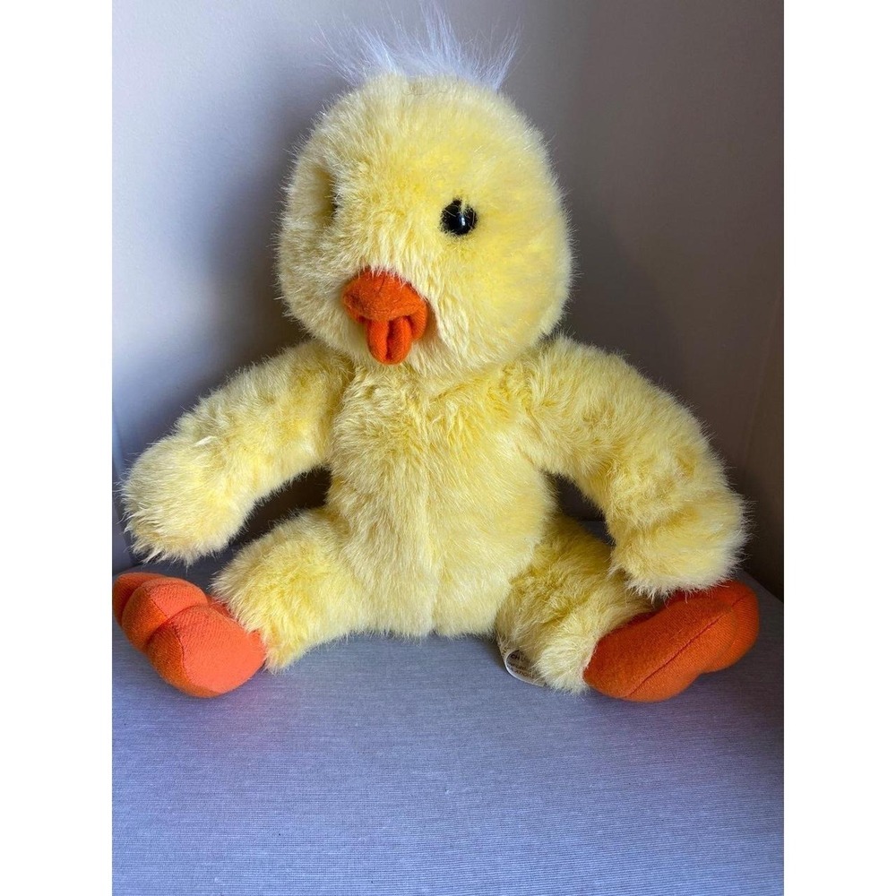 Dan Dee Ducky Duck Plush Stuffed Animal 9" Barn Yard s3
